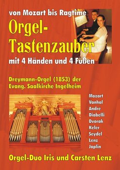 DVD Orgel-Tastenzauber mit 4 Händen und 4 Füßen